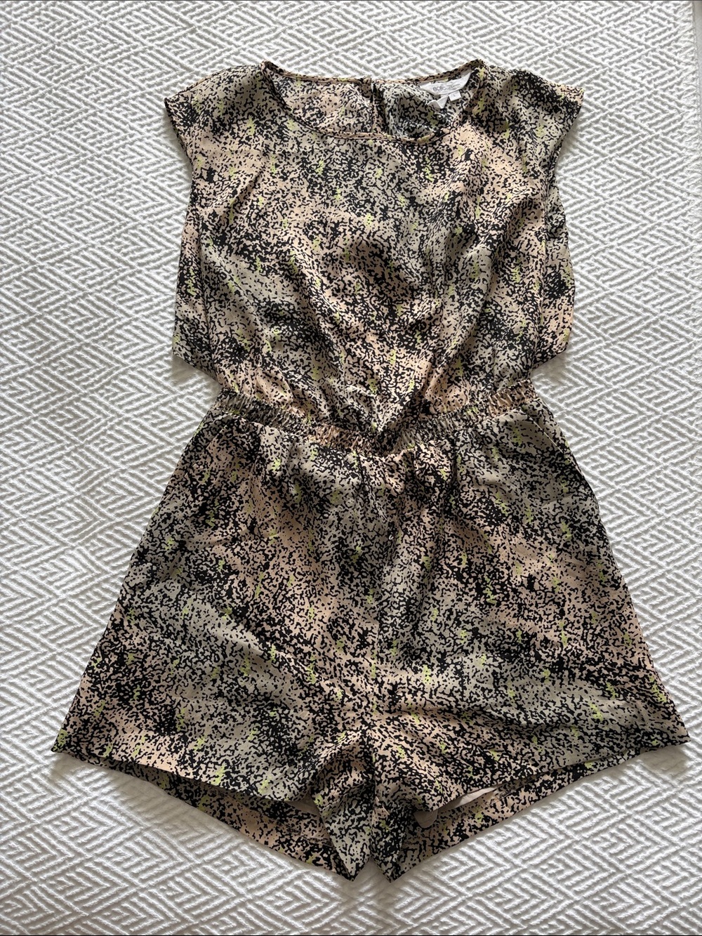 BCBGeneration Open Back Romper